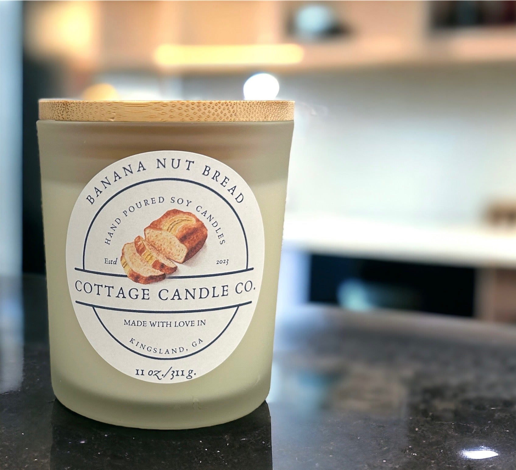 Banana Nut Bread The Cottage Candle Co 0850