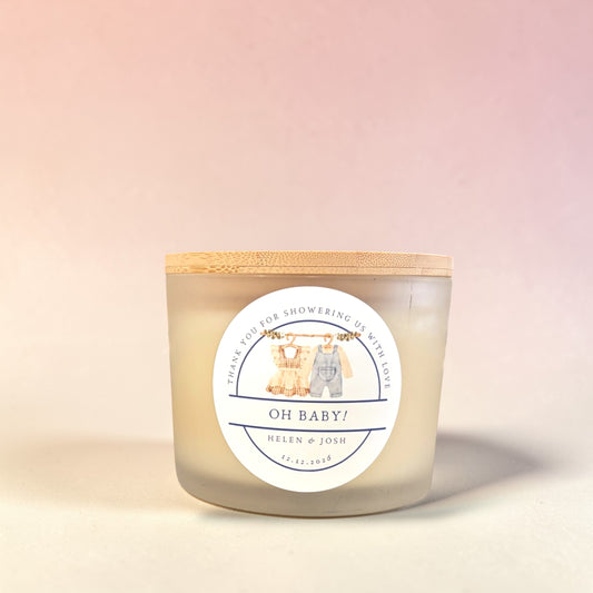 Baby Shower Candles